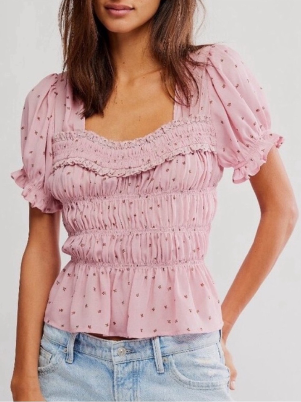 Free People • Adore you blouse - small